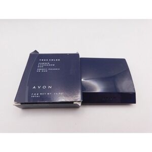 Avon True Color Powder Eye Shadow Duo Classic Neutral Vanilla Mocha .1oz